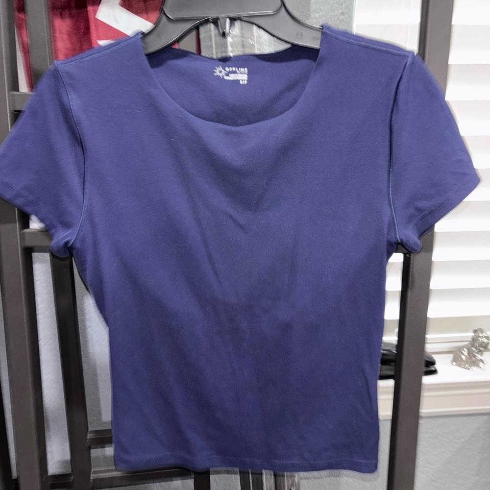 Aerie Purple Offline T-Shirt